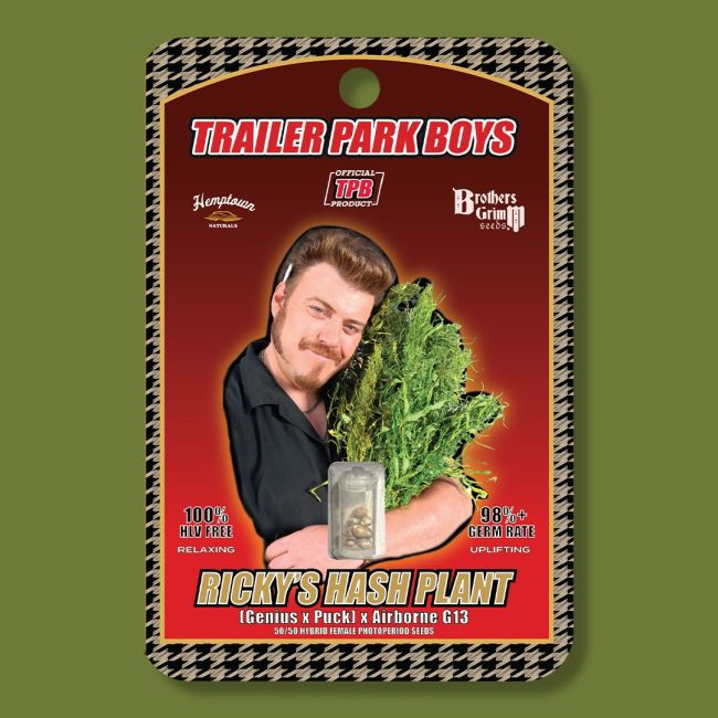 Ricky's Hash Plant - Fem 9 Seeds (Trailer Park Boys Collab)
